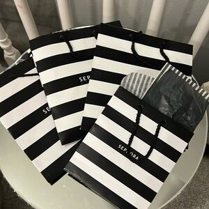 Sephora shopping bags